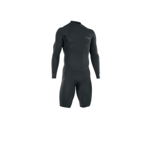 Cargar imagen en el visor de la galería, ION Men Wetsuit Element 2/2 Shorty Longsleeve Back Zip 2023