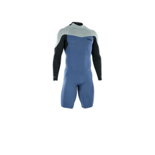 Cargar imagen en el visor de la galería, ION Men Wetsuit Element 2/2 Shorty Longsleeve Back Zip 2023