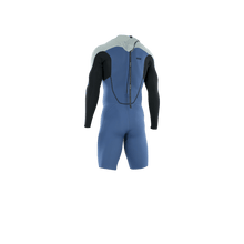 Cargar imagen en el visor de la galería, ION Men Wetsuit Element 2/2 Shorty Longsleeve Back Zip 2023