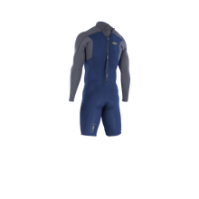 Cargar imagen en el visor de la galería, ION Men Wetsuit Element 2/2 Shorty Longsleeve Back Zip 2023