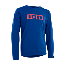 Cargar imagen en el visor de la galería, ION Youth MTB Jersey Logo Longsleeve DR 2024