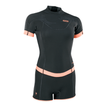Load image into Gallery viewer, ION Women Wetsuit Amaze Shorty 2.5  Shortsleeve Back Zip 2023
