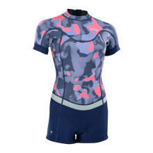 Load image into Gallery viewer, ION Women Wetsuit Amaze Shorty 2.5  Shortsleeve Back Zip 2023
